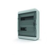 BNK 65-24-1 Щит навесной 24 мод. IP65, прозначная черная дверца tekfor